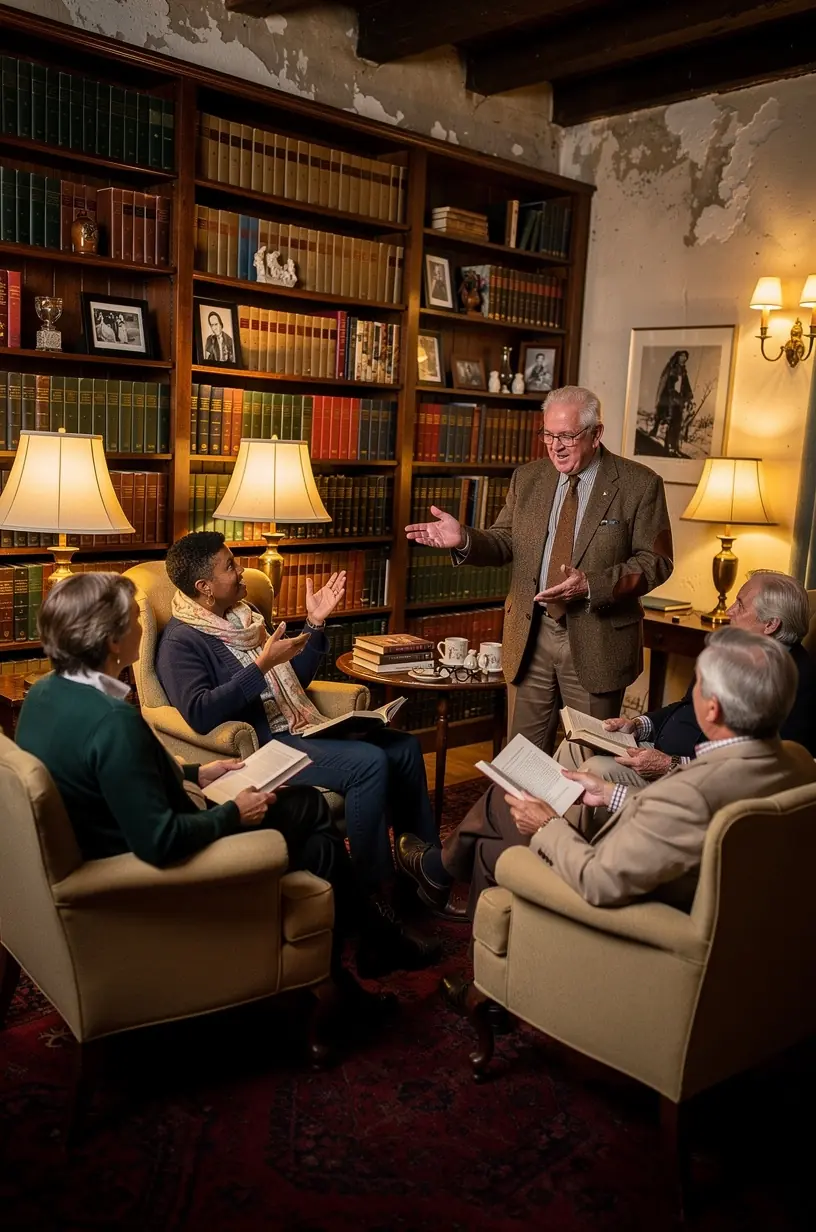 Local cultural events guide for mature audiences